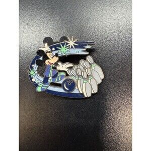 Disney Mickey Mouse Bowling Sports 3D Movement Pin